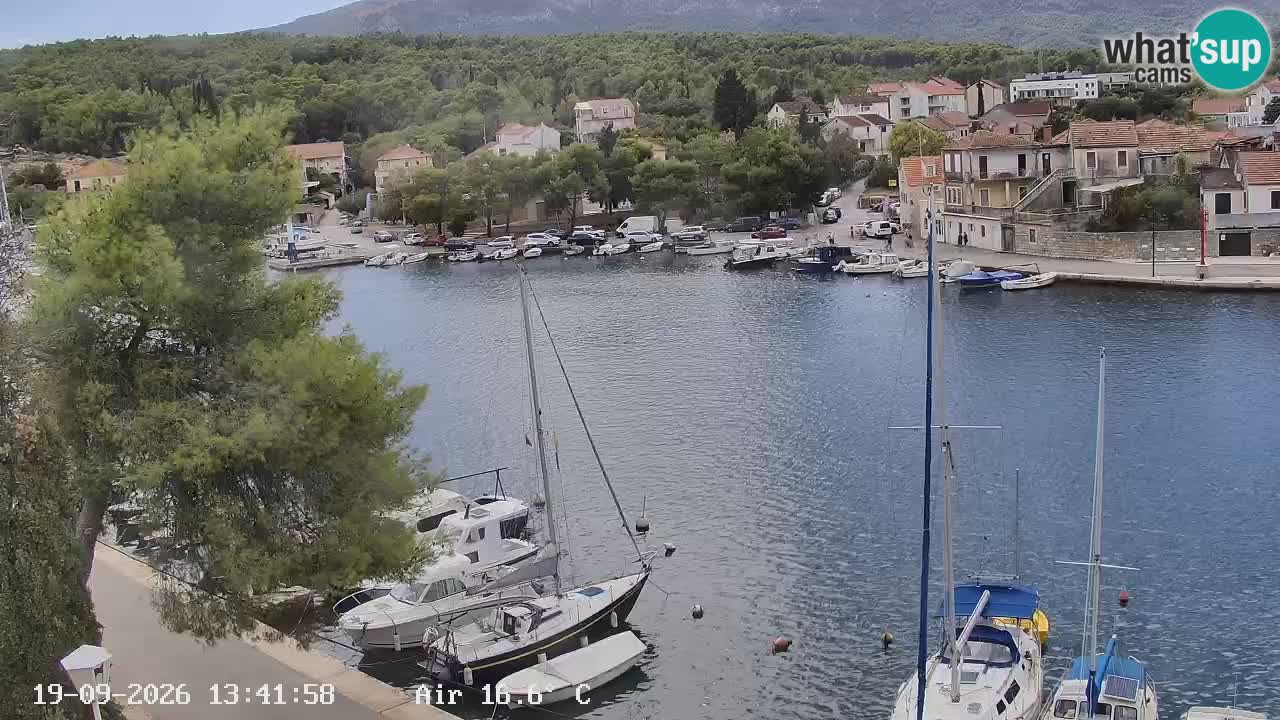 Webcam Vrboska marina | Hvar Insel | Dalmatien
