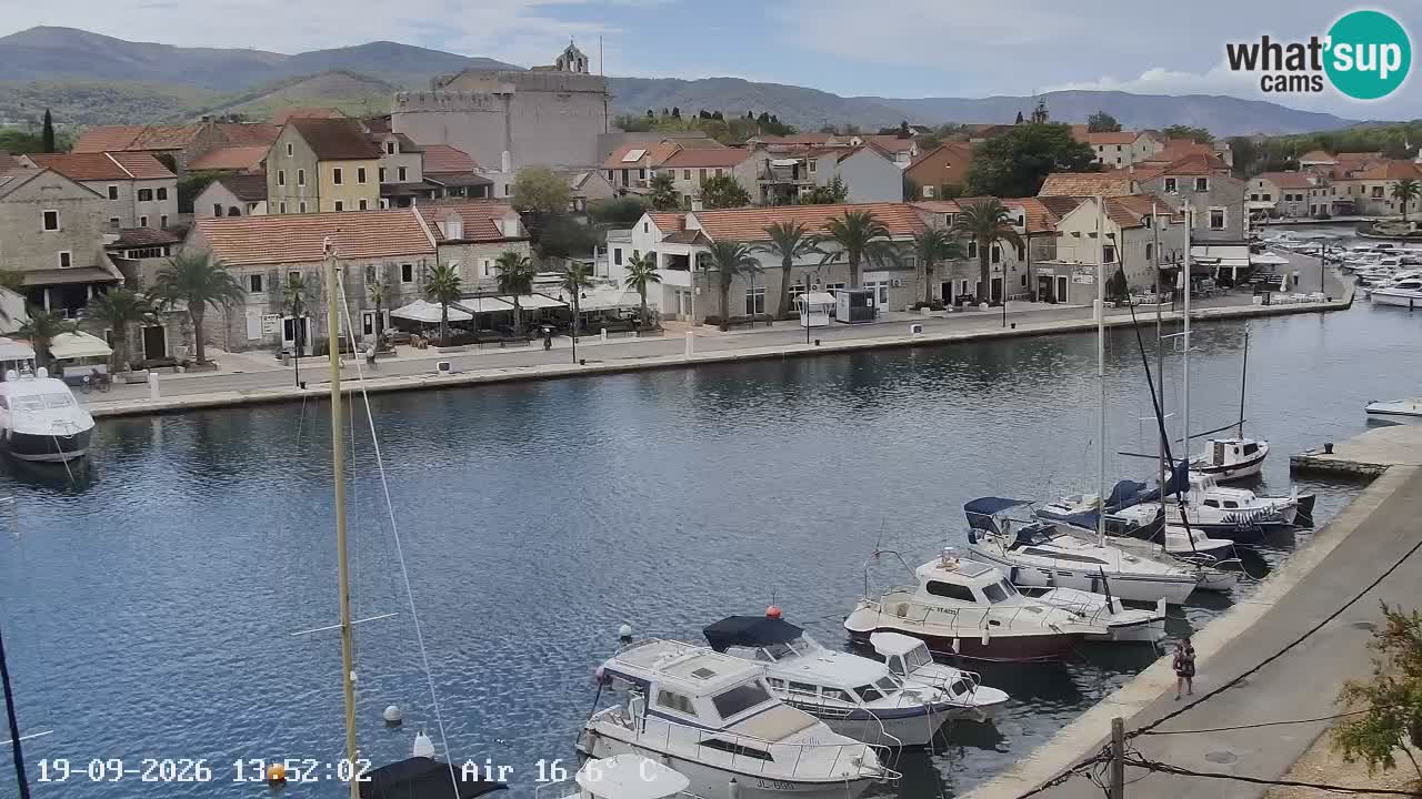 Livecam Vrboska marina | Hvar island | Dalmatia