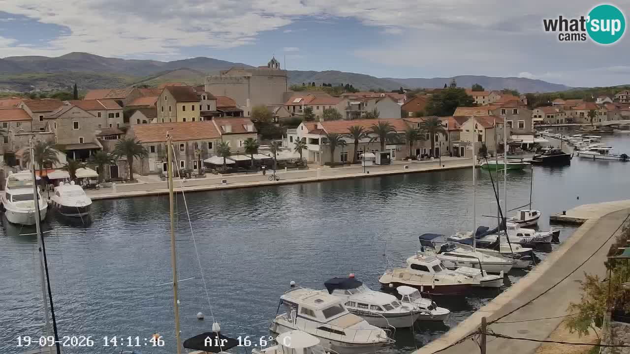 Web kamera Hvar Vrboska marina | otok Hvar | Dalmacija