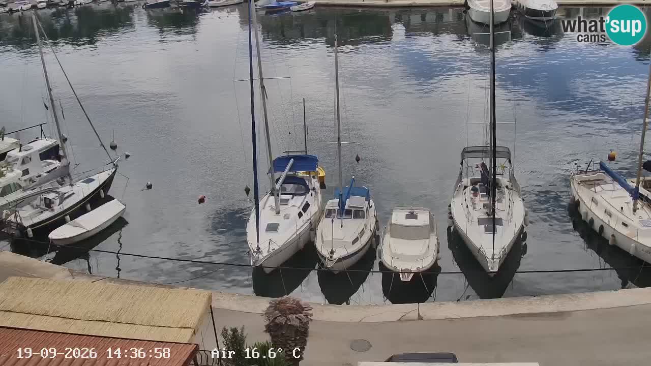 Webcam Vrboska marina | Hvar Insel | Dalmatien