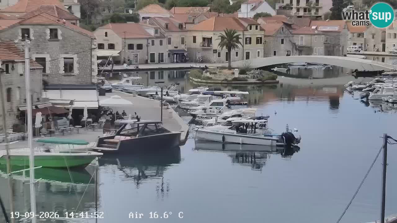 Webcam Hvar Vrboska marina | Dalmazia