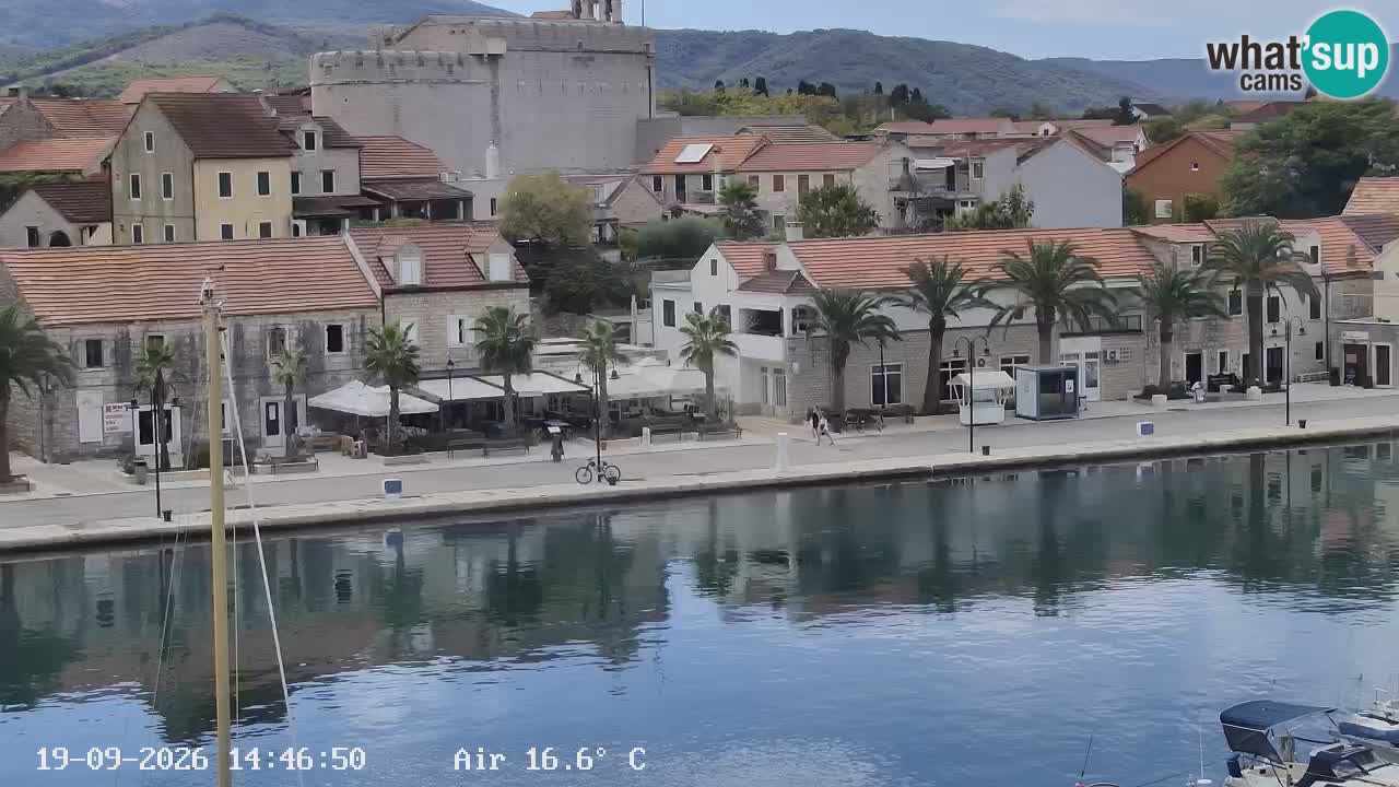 Livecam Vrboska marina | Hvar island | Dalmatia