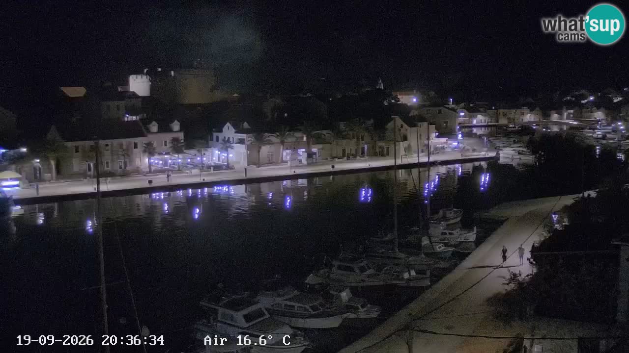 Livecam Vrboska marina | Hvar island | Dalmatia