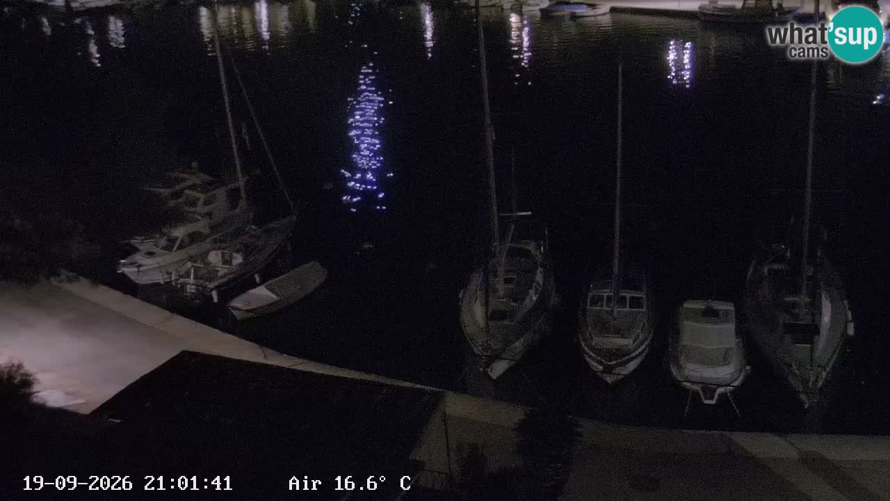 Livecam Vrboska marina | Hvar island | Dalmatia