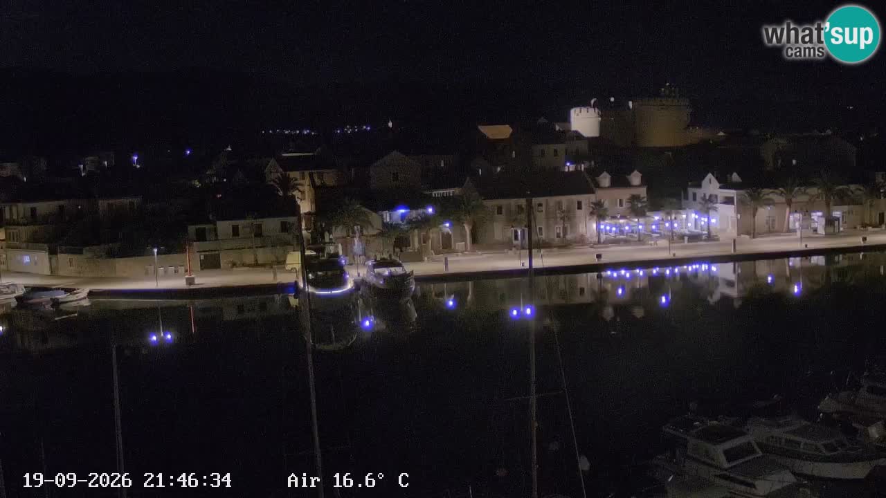 Webcam Vrboska marina | Hvar Insel | Dalmatien