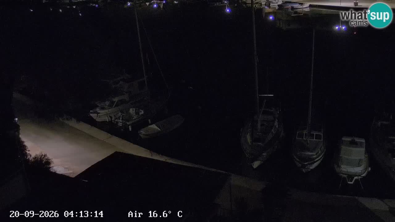 Livecam Vrboska marina | Hvar island | Dalmatia