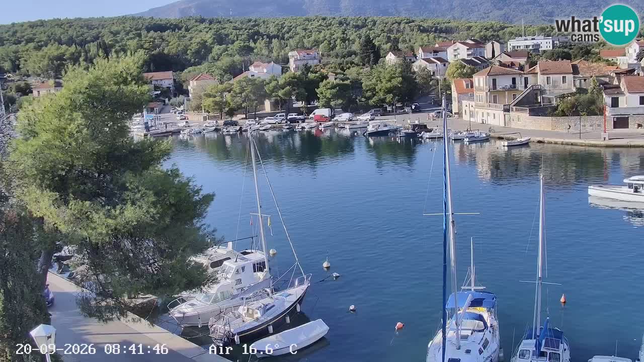 Web kamera Hvar Vrboska marina | otok Hvar | Dalmacija