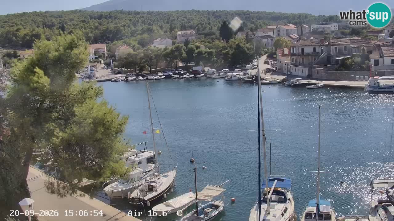 Webcam Hvar Vrboska marina | Dalmazia