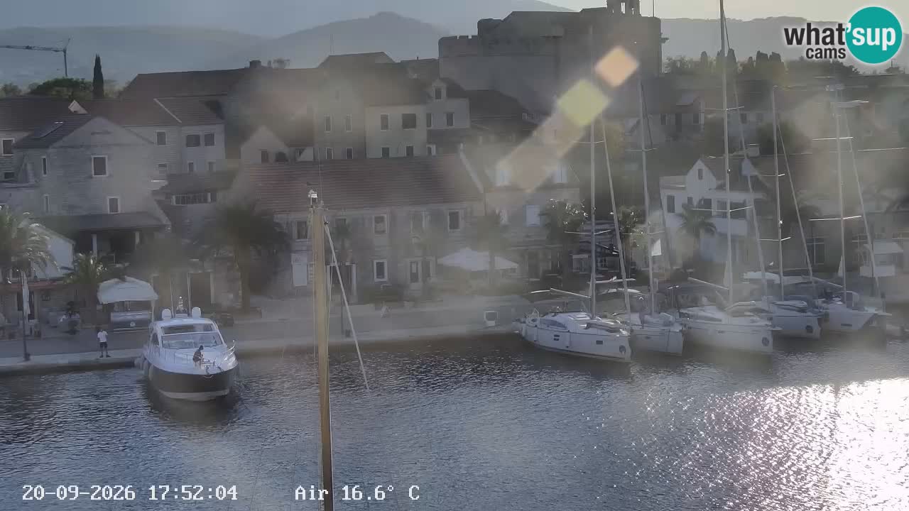 Webcam Vrboska marina | Hvar Insel | Dalmatien