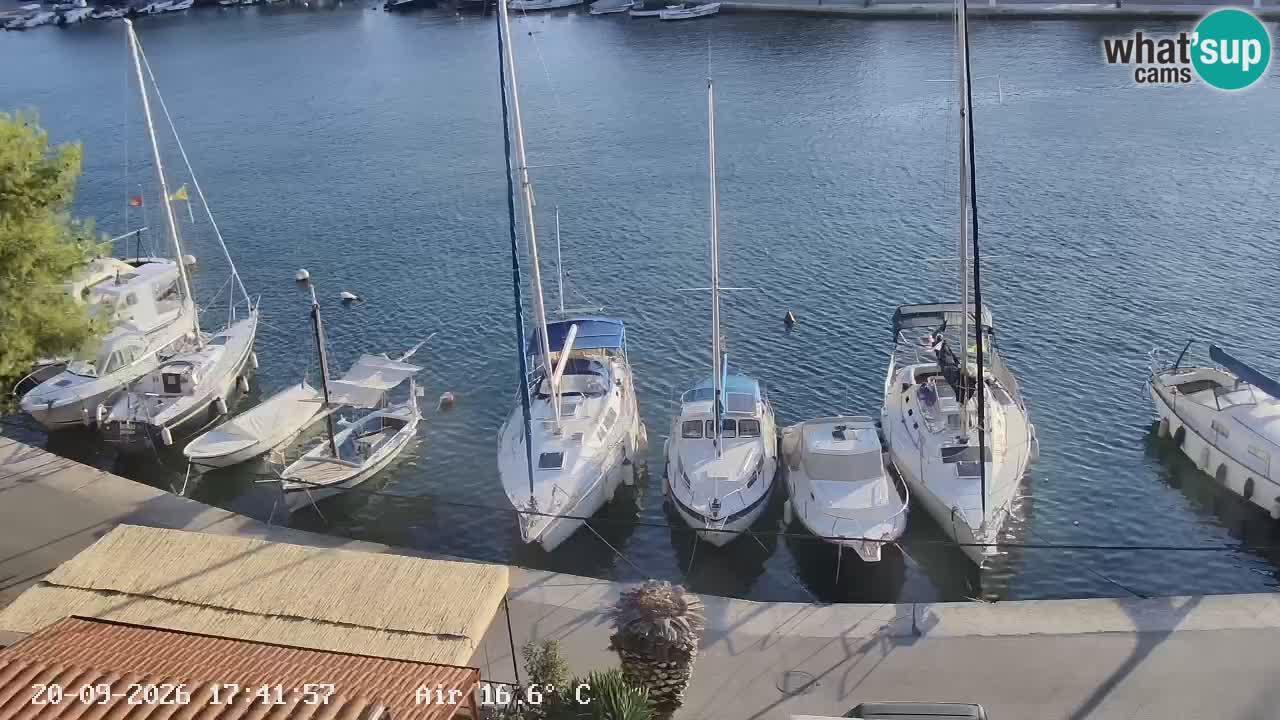 Webcam Vrboska marina | Hvar Insel | Dalmatien