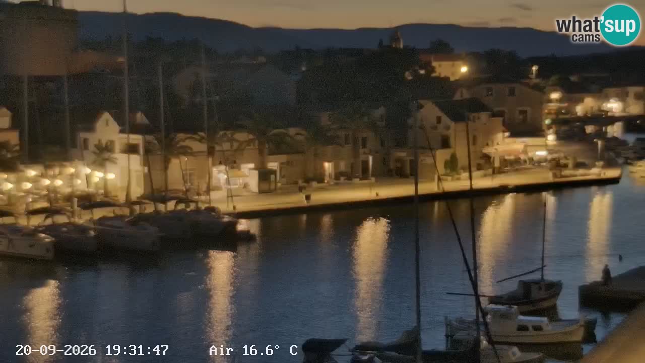 Livecam Vrboska marina | Hvar island | Dalmatia