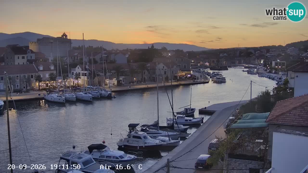 Livecam Vrboska marina | Hvar island | Dalmatia