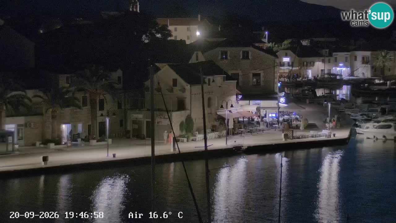 Livecam Vrboska marina | Hvar island | Dalmatia
