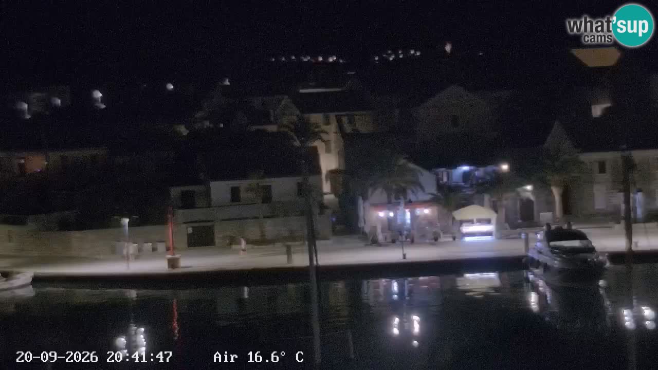 Webcam Vrboska marina | Hvar Insel | Dalmatien