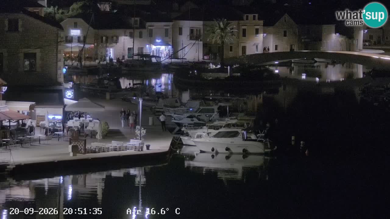 Webcam Hvar Vrboska marina | Dalmazia