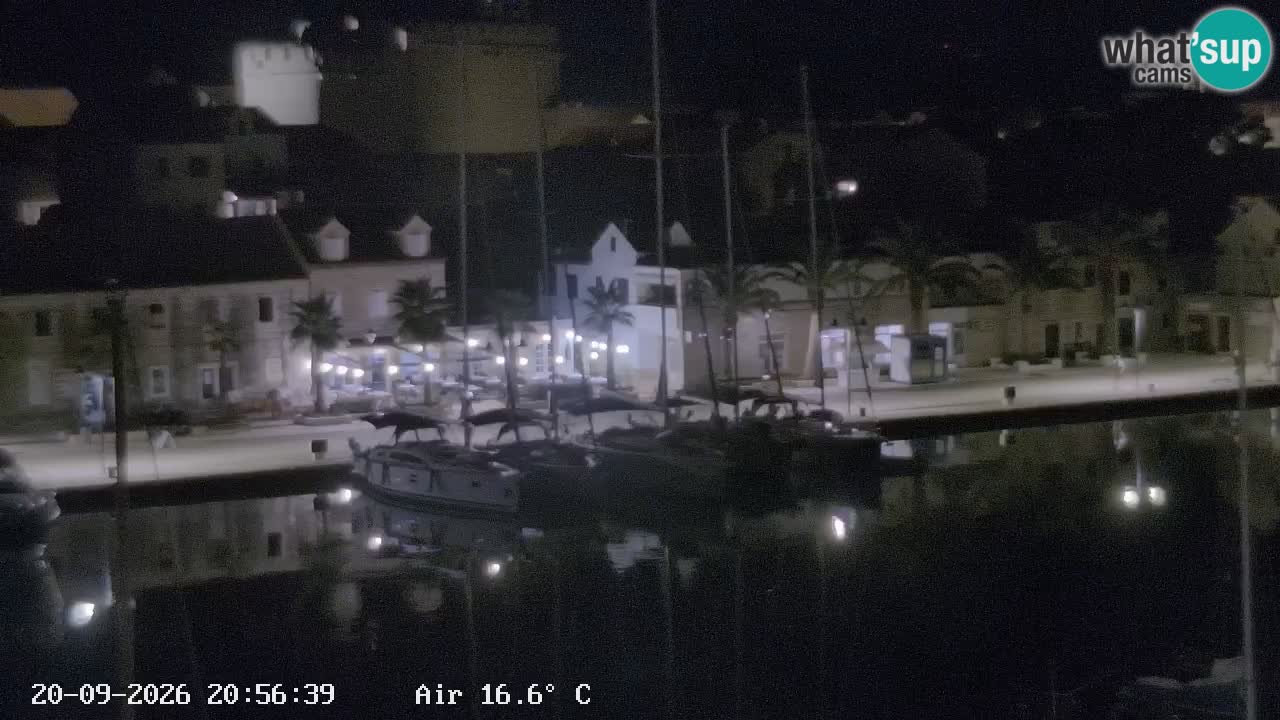 Webcam Vrboska marina | Hvar Insel | Dalmatien