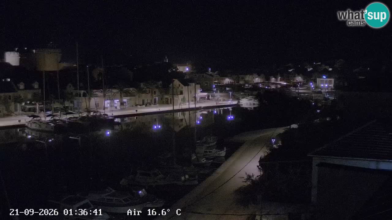 Webcam Hvar Vrboska marina | Dalmazia