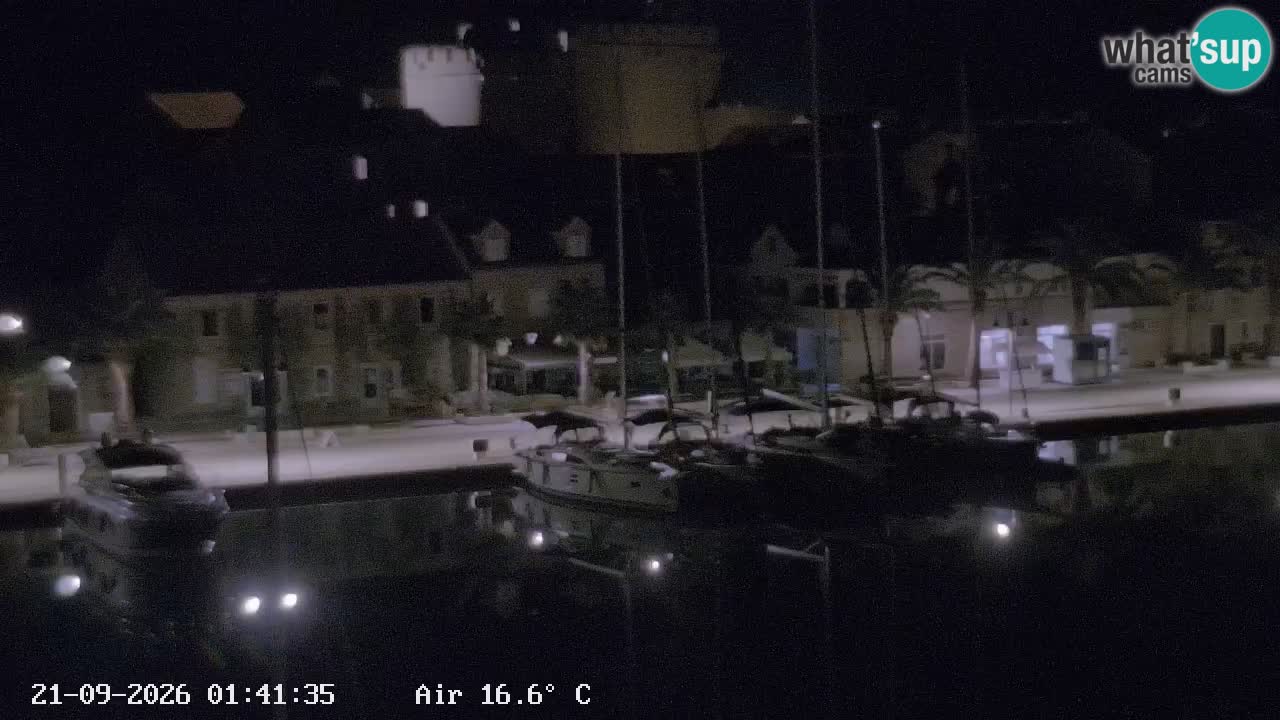 Livecam Hvar Vrboska marina | Île de Hvar | Dalmatia