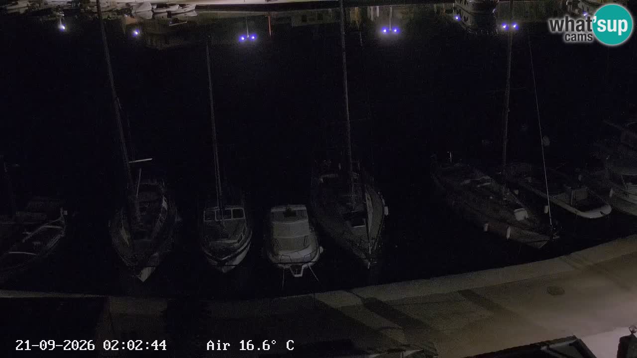Livecam Hvar Vrboska marina | Île de Hvar | Dalmatia