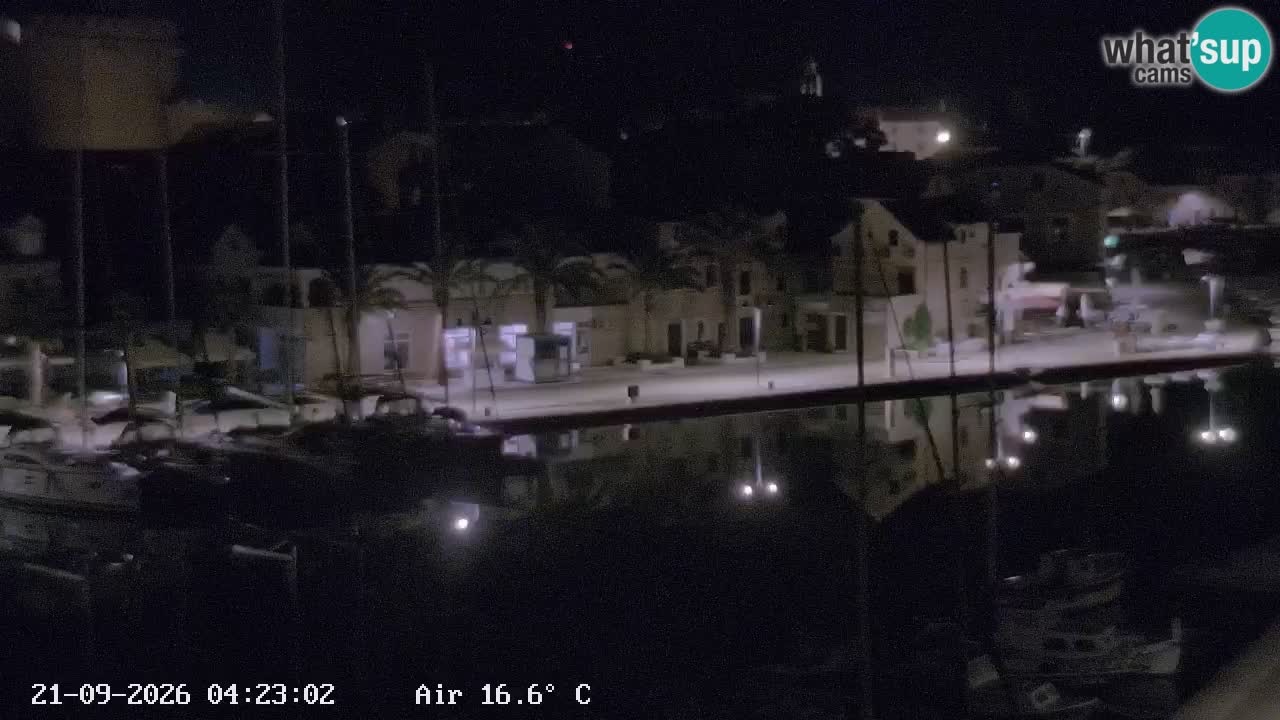 Livecam Vrboska marina | Hvar island | Dalmatia