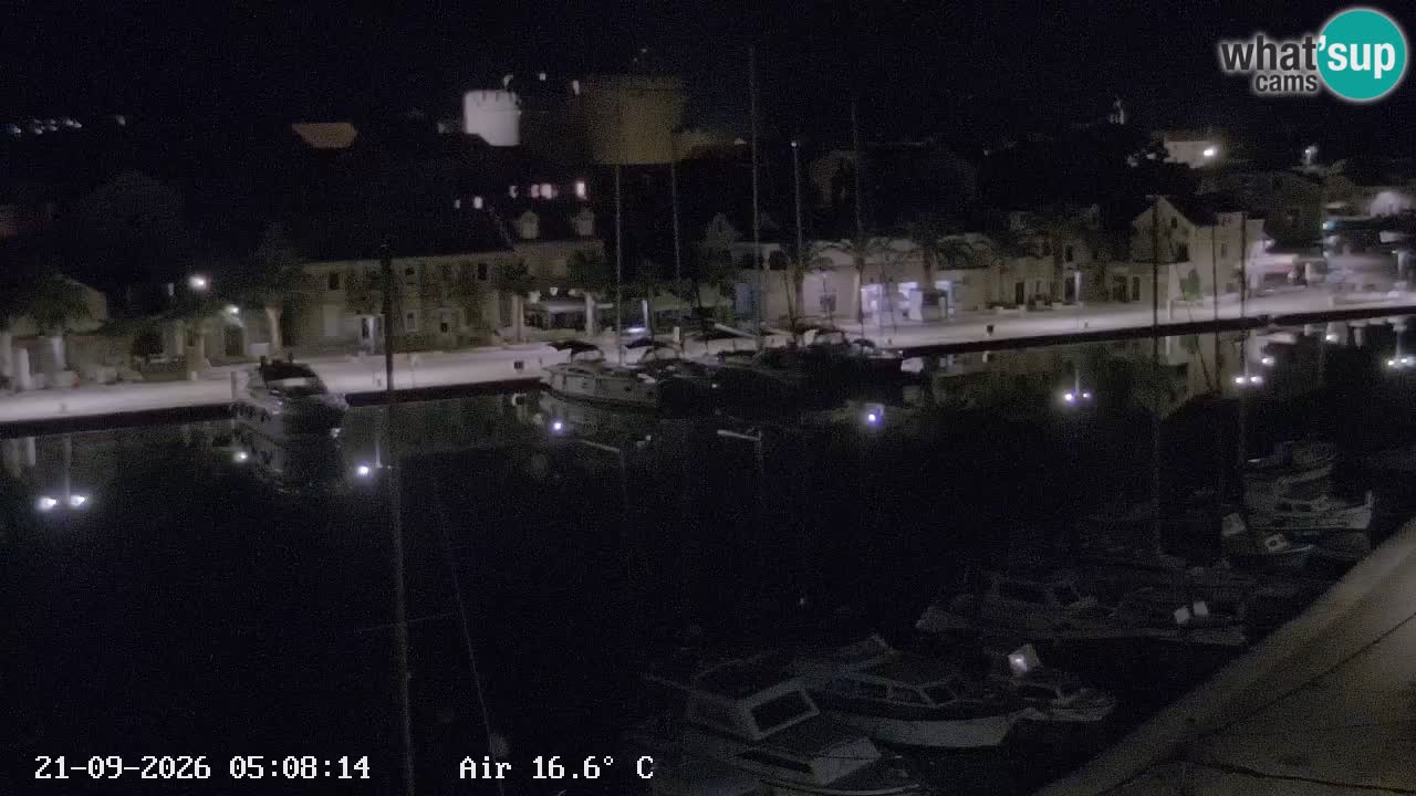 Webcam Vrboska marina | Hvar Insel | Dalmatien