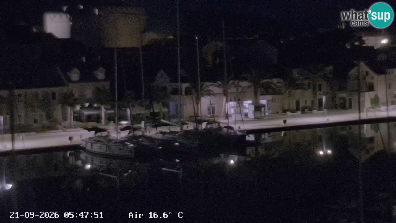 Livecam Vrboska marina | Hvar island | Dalmatia