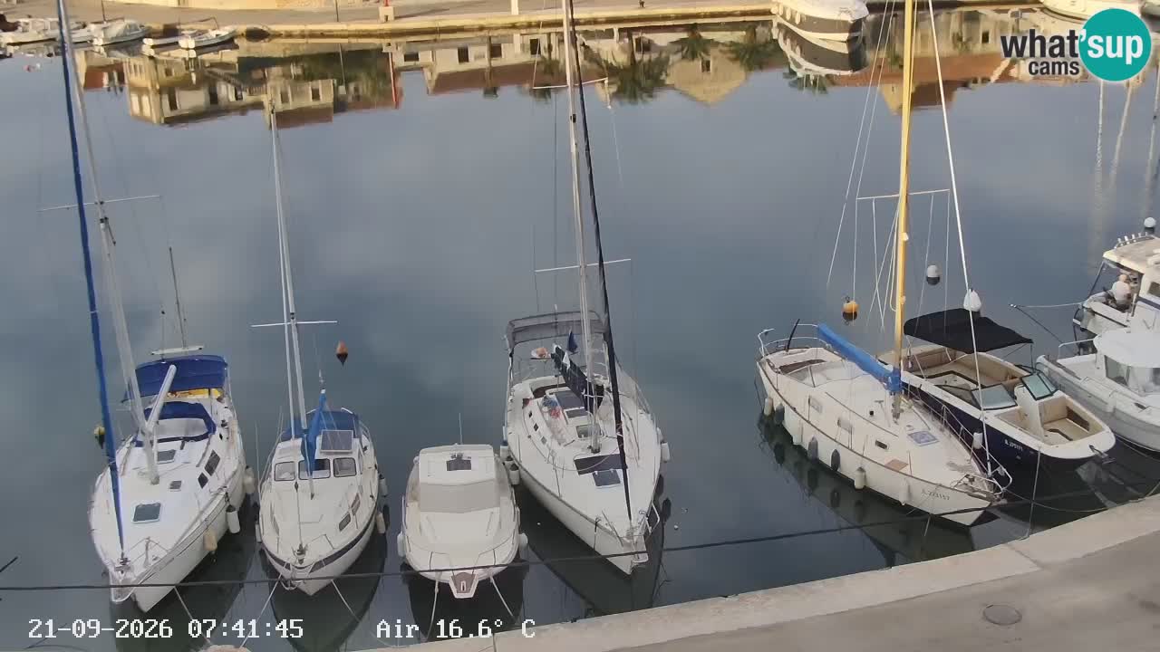 Webcam Vrboska marina | Hvar Insel | Dalmatien