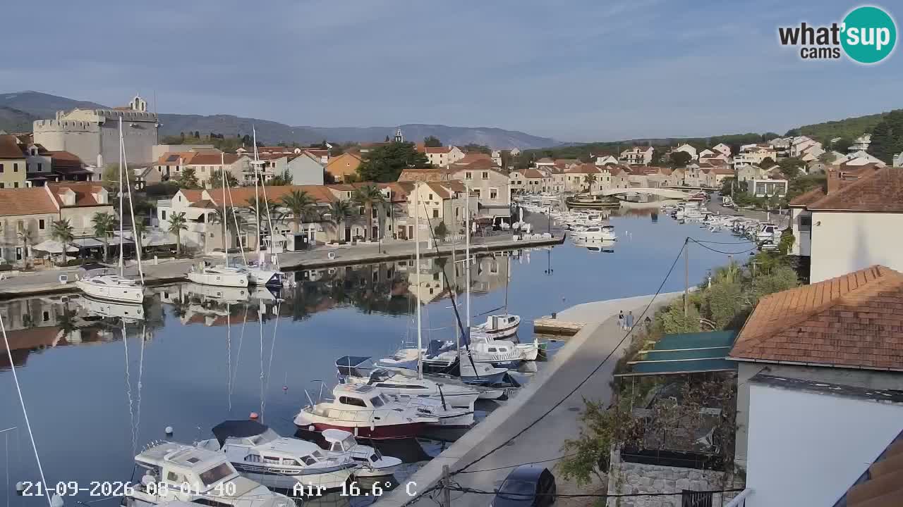 Webcam Vrboska marina | Hvar Insel | Dalmatien