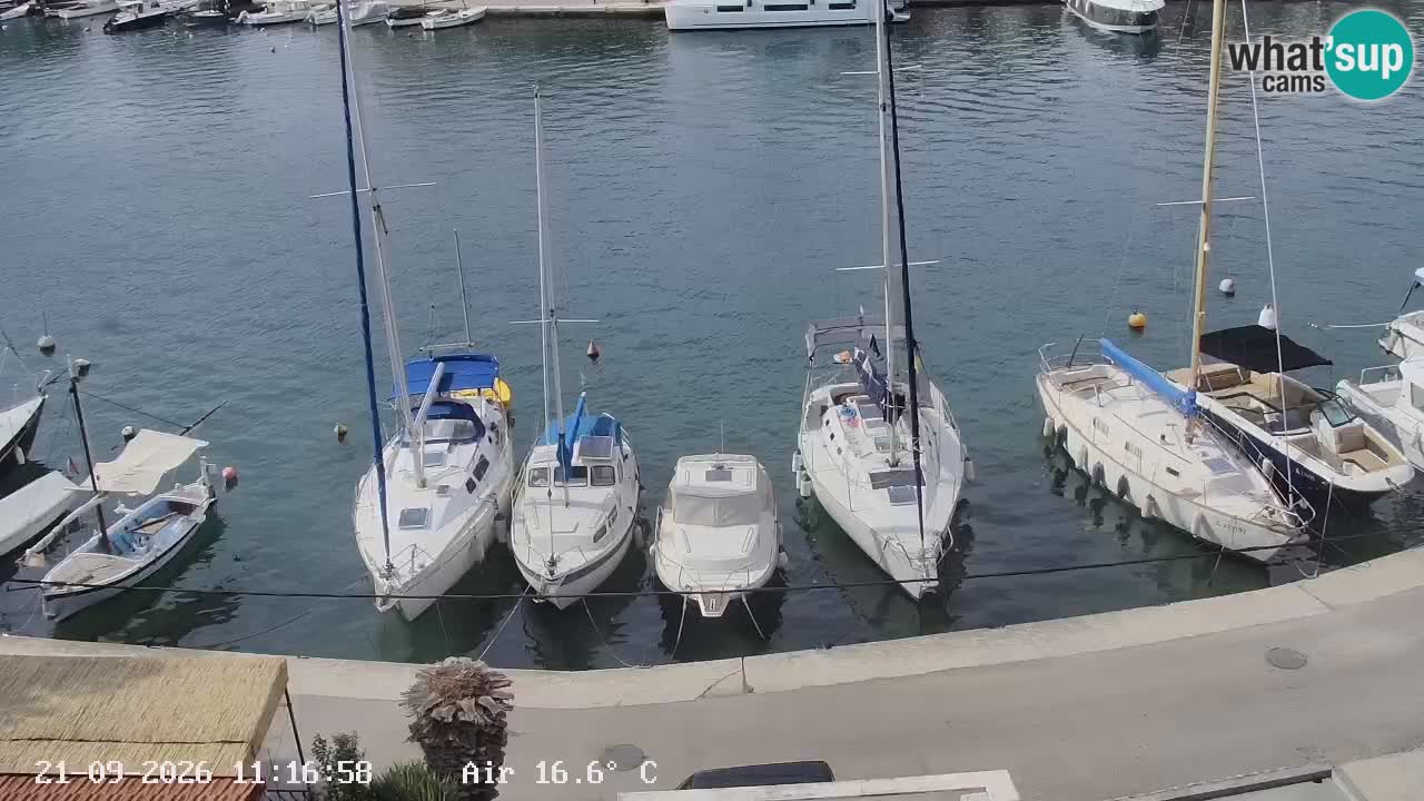 Webcam Vrboska marina | Hvar Insel | Dalmatien