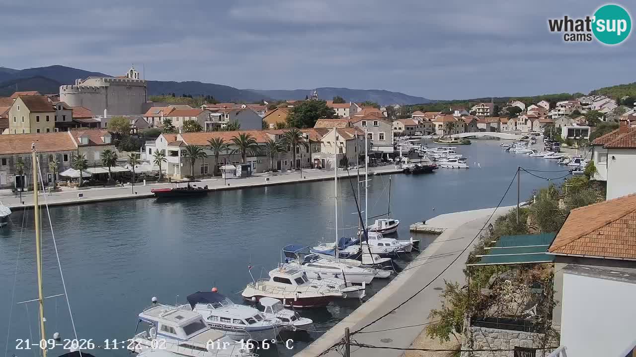 Livecam Vrboska marina | Hvar island | Dalmatia