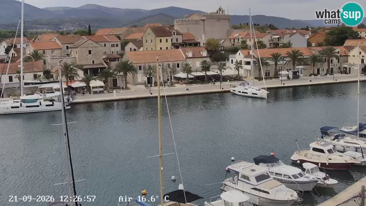Webcam Vrboska marina | Hvar Insel | Dalmatien