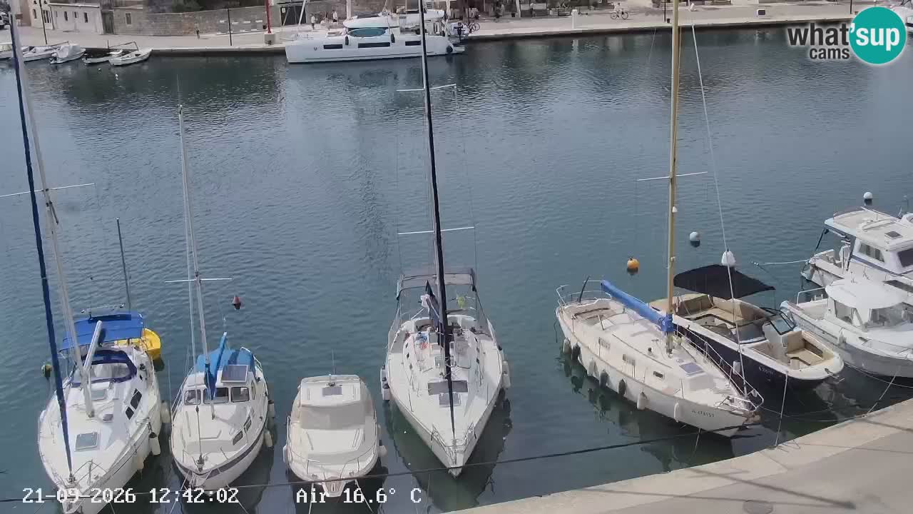 Webcam Vrboska marina | Hvar Insel | Dalmatien