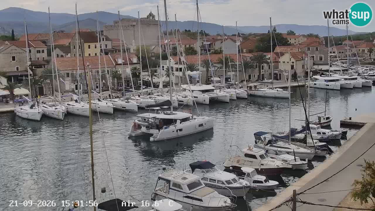 Livecam Hvar Vrboska marina | Île de Hvar | Dalmatia