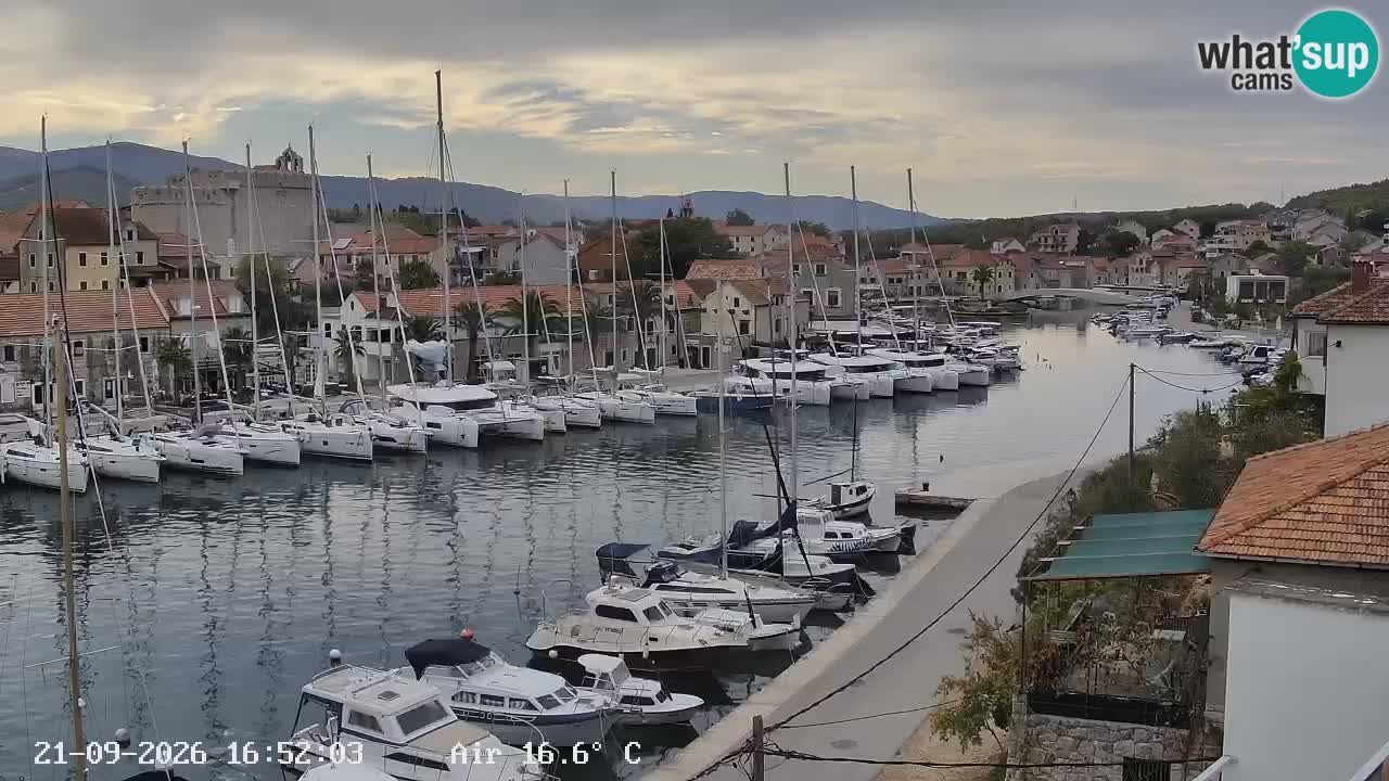 Webcam Vrboska marina | Hvar Insel | Dalmatien