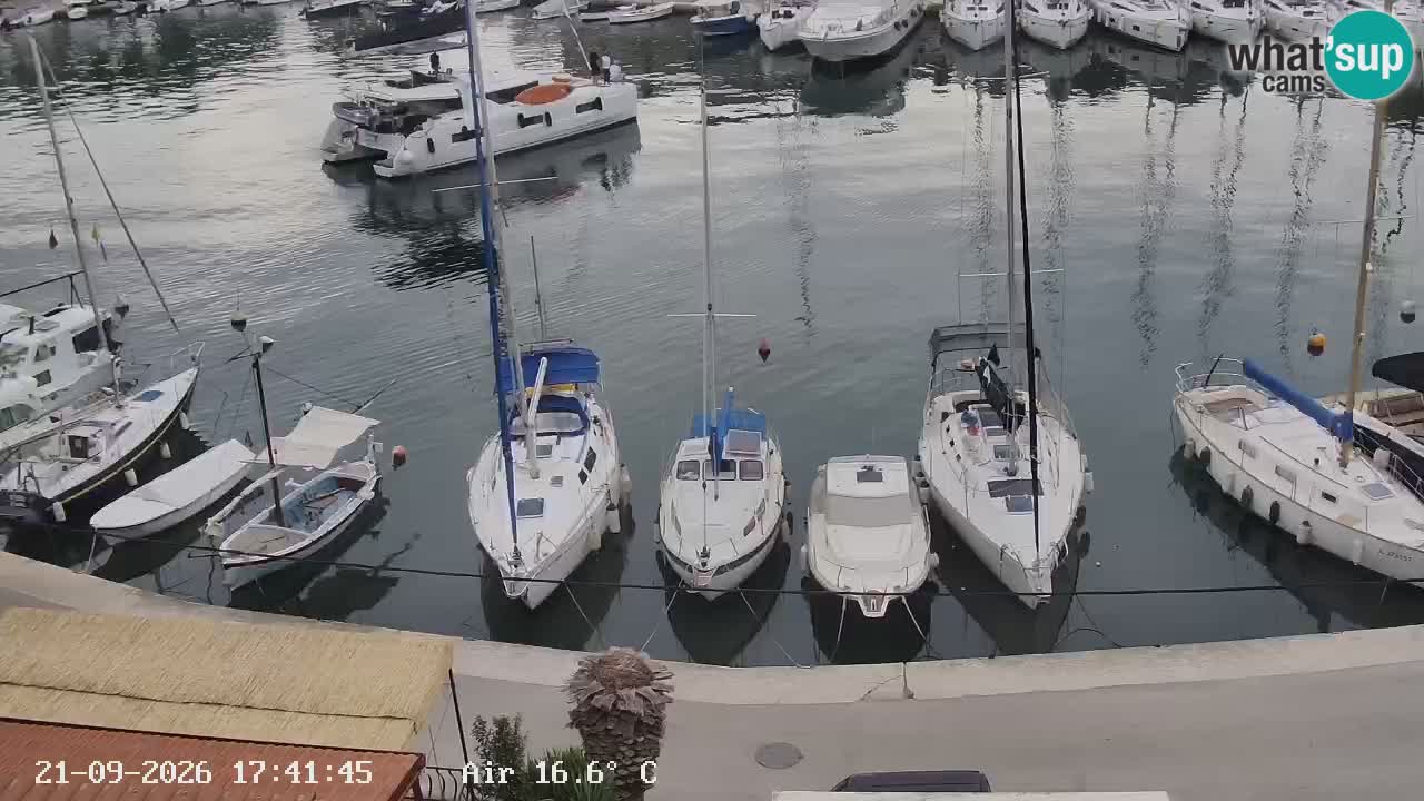 Webcam Vrboska marina | Hvar Insel | Dalmatien