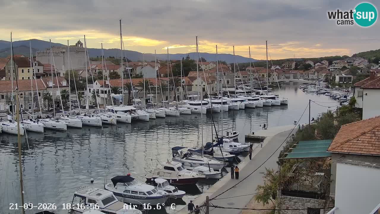 Livecam Hvar Vrboska marina | Île de Hvar | Dalmatia
