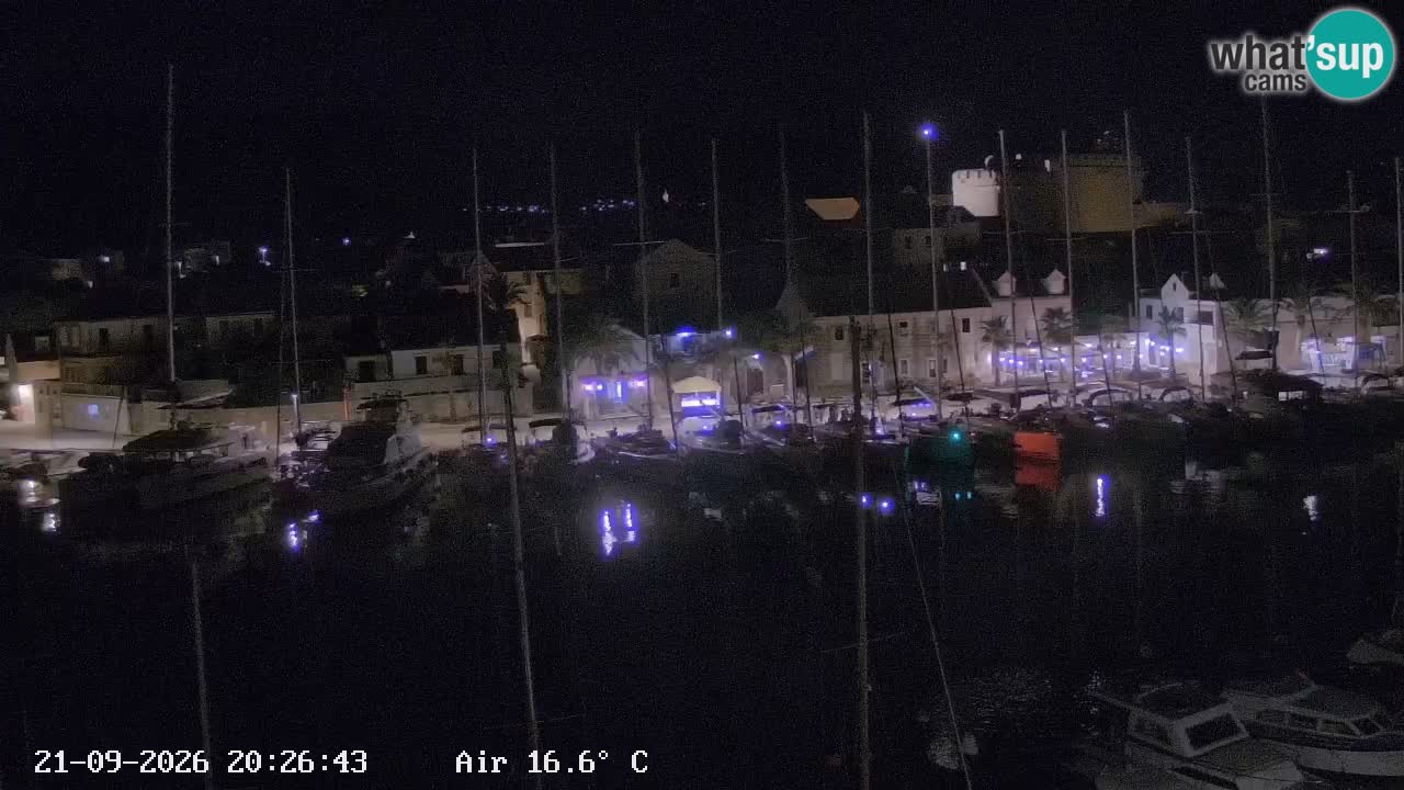 Webcam Vrboska marina | Hvar Insel | Dalmatien