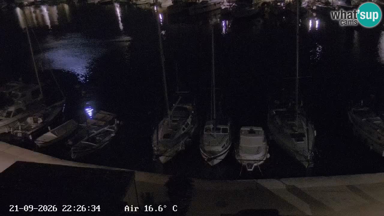 Livecam Vrboska marina | Hvar island | Dalmatia