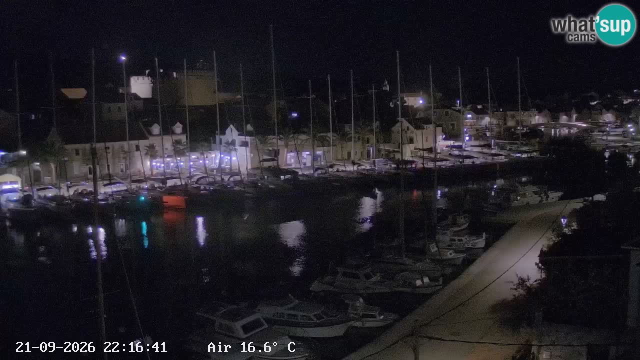 Livecam Vrboska marina | Hvar island | Dalmatia