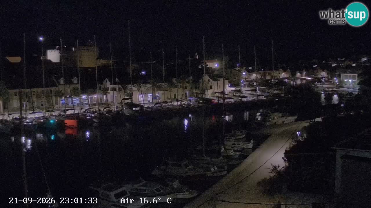 Livecam Hvar Vrboska marina | Île de Hvar | Dalmatia