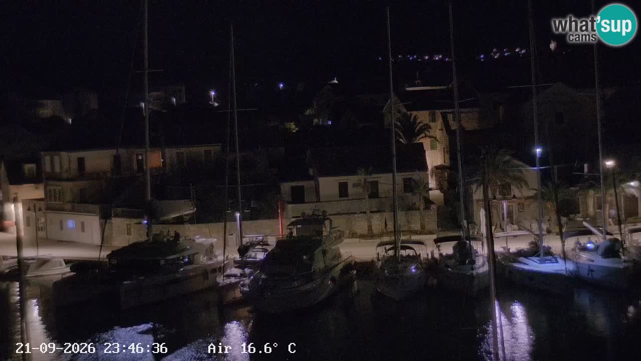 Livecam Vrboska marina | Hvar island | Dalmatia