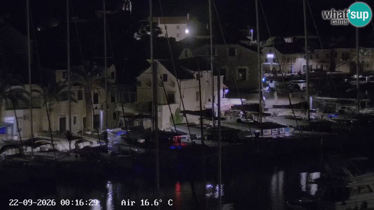 Livecam Vrboska marina | Hvar island | Dalmatia