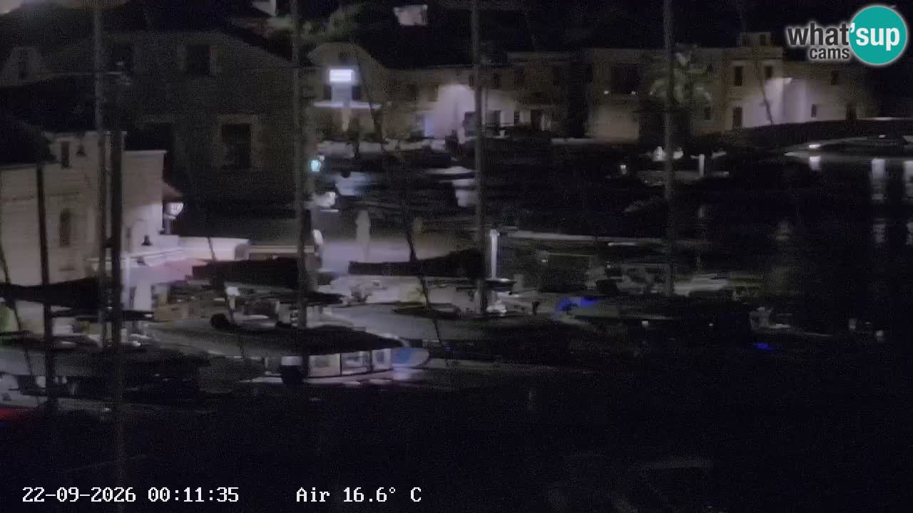 Webcam Hvar Vrboska marina | Dalmazia