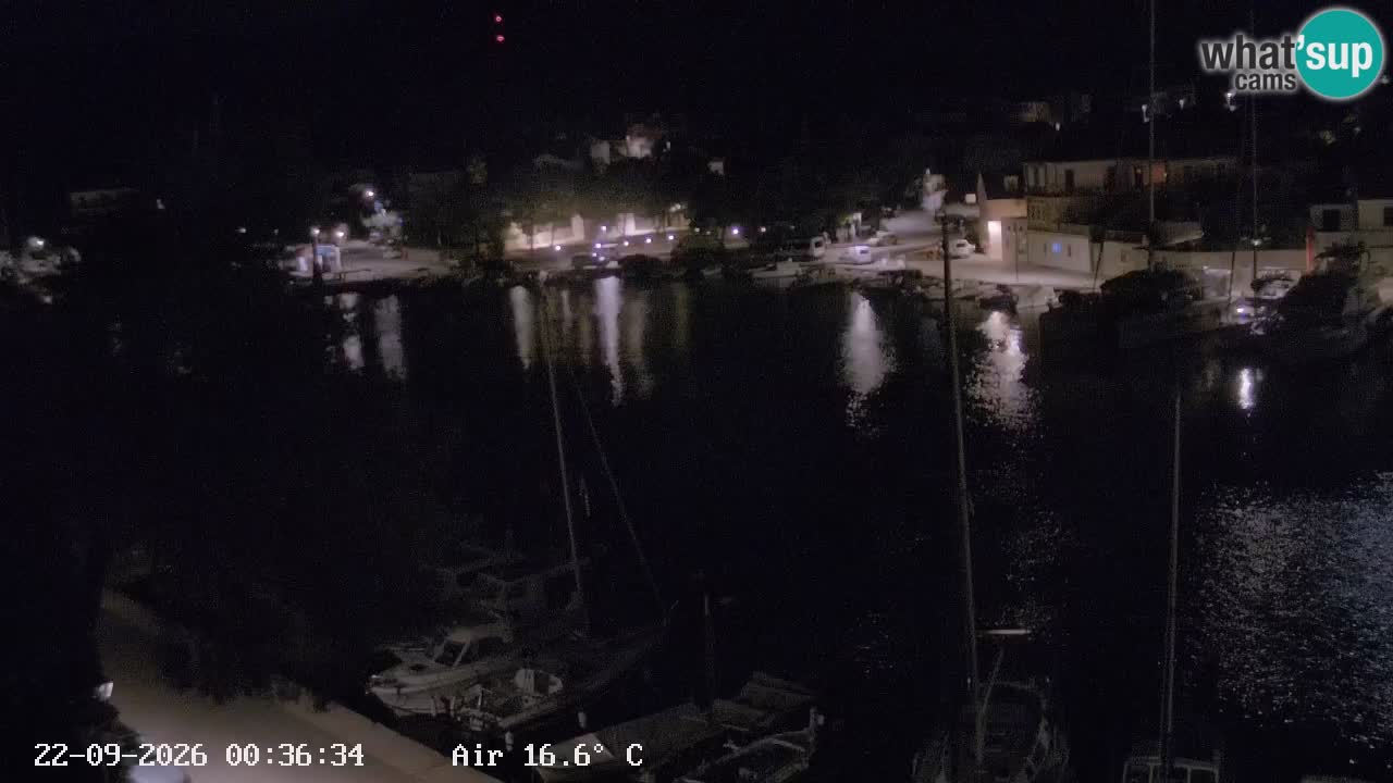 Livecam Hvar Vrboska marina | Île de Hvar | Dalmatia