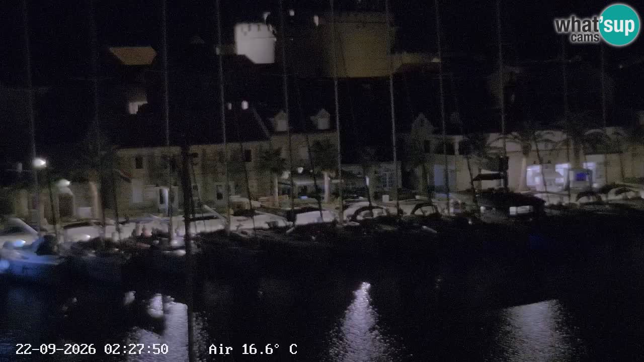 Livecam Vrboska marina | Hvar island | Dalmatia
