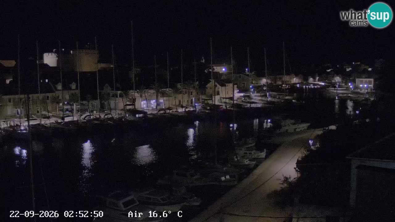 Livecam Vrboska marina | Hvar island | Dalmatia