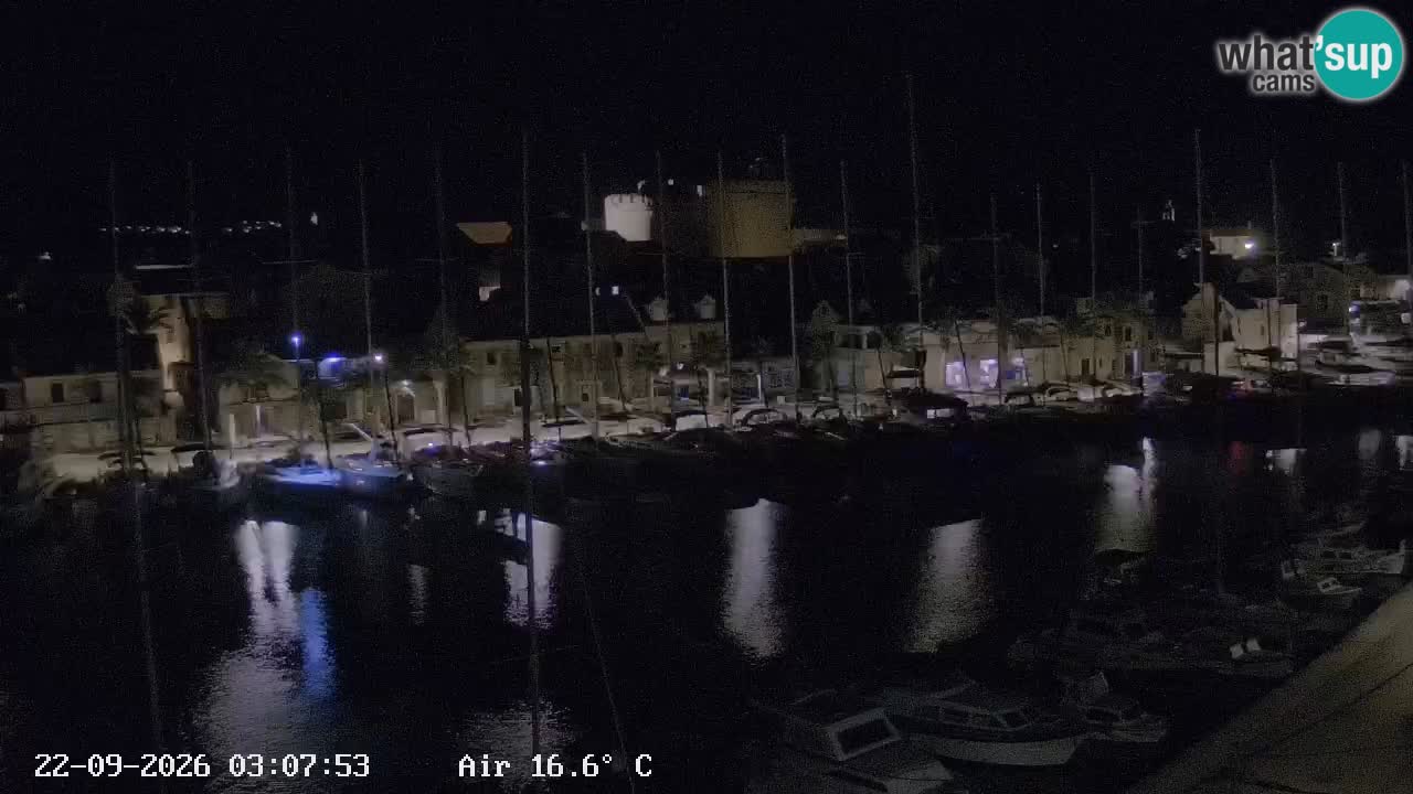 Livecam Vrboska marina | Hvar island | Dalmatia