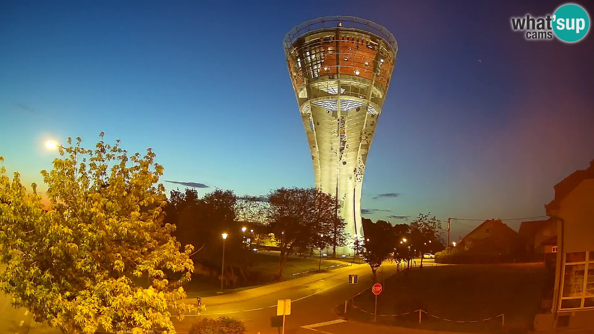 Web Kamera Vukovar – vodotoranj, simbol Bitke za Vukovar (1991)