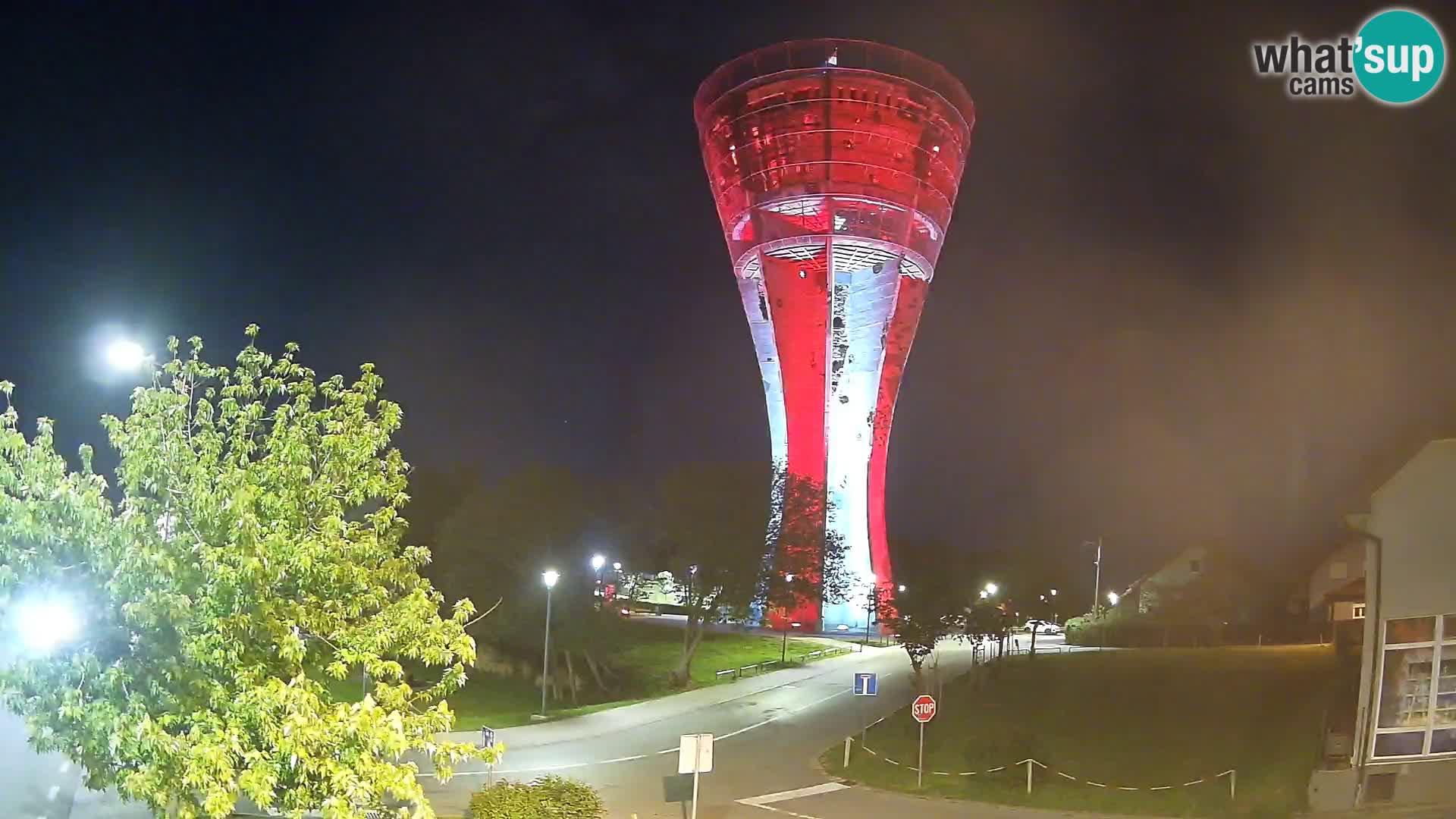 Webcam Vukovar – Water tower – simbol from Battle of Vukovar (1991)