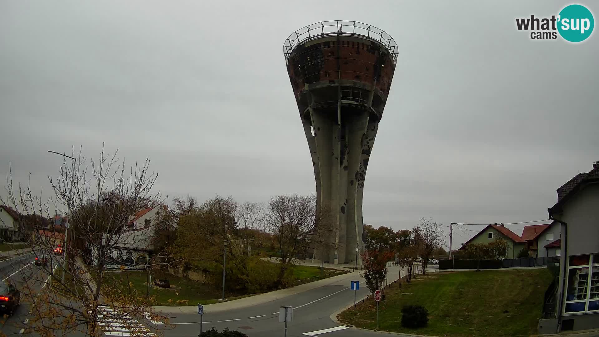 Web Kamera Vukovar – vodotoranj, simbol Bitke za Vukovar (1991)